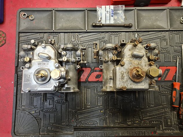 In the Workshop/Restoration. Carburettor 2